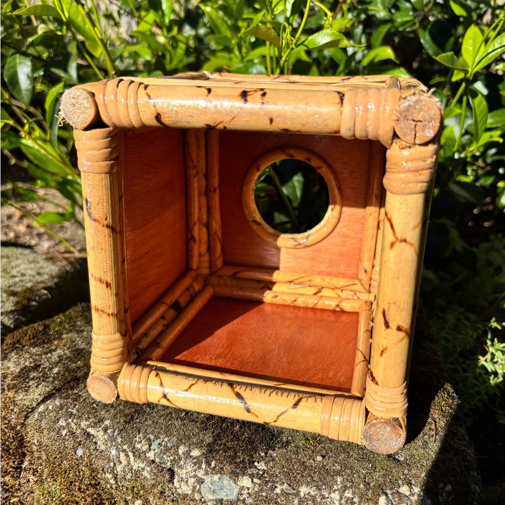 Wicker,BambooTissue Box Cover - Picture 7 of 8
